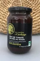 Mängden socker i Pâte de tomate séchée au soleil