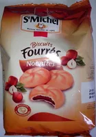 Mängden socker i Biscuits fourrés Noisettes