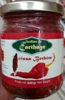 Mängden socker i Harissa berbère