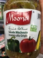 Mängden socker i Salade mechouia