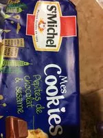 Mängden socker i Mes cookies (pépites de chocolat et sésame)