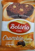 Mängden socker i Crumble (crème saveur orange)