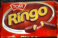 Mängden socker i Ringo: Biscuits enrobés à la crème goût chocolat