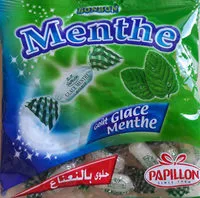 Mängden socker i Bonbon menthe