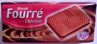 Mängden socker i Biscuit Fourré à la crème goût chocolat