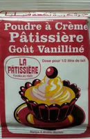 Mängden socker i Poudre à crème pâtissière gout vanilliné
