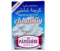 Mängden socker i Préparation poudre à crème chantilly