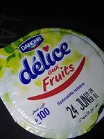Mängden socker i délice aux fruits