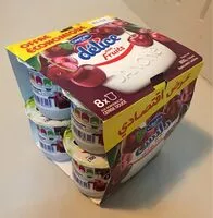 Mängden socker i Pack de 8, Yaourt aux fruits, Cerise