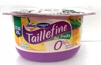 Mängden socker i Taillefine aux fruits 0% Citron