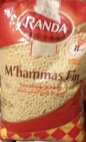 Mängden socker i M'hammas Fin