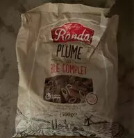 Mängden socker i Plume au blé complet