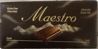 Mängden socker i Maestro - Chocolat Extra Fin Noir