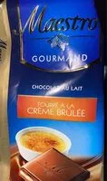 Mängden socker i Chocolat au lait fourréà la crème brûlée