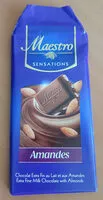 Mängden socker i Sensations ( amandes )