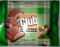 Mängden socker i Chocolat Club Praline