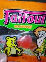Mängden socker i Haribo mta3 le bled (tunisie)