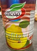 Mängden socker i Confiture de coing