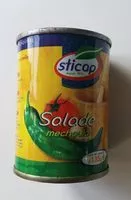 Mängden socker i Salade mechouia