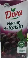 Mängden socker i Nectar de Raisin