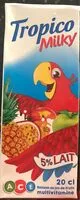Mängden socker i Tropico milky