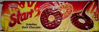 Mängden socker i Start - Galettes goût chocolat