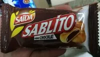 Mängden socker i sablito chocolat