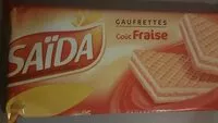 Mängden socker i Gauffrette goût fraise