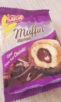 Mängden socker i muffin ( cœur crème goût chocolat )
