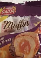 Mängden socker i Muffin mœlleux confiture d'abricots