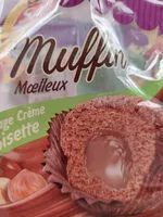 Mängden socker i muffin fourrage crème noisette