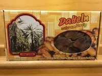 Mängden socker i Dátiles en rama