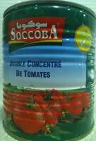 Mängden socker i Double concentré de tomates