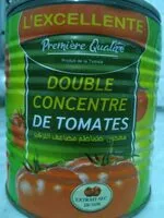 Mängden socker i Double concentré de tomates