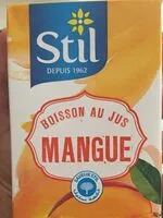 Mängden socker i Boissons au jus de MANGUE