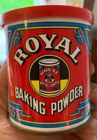 Mängden socker i Royal baking powder