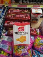 Mängden socker i Madeleine
