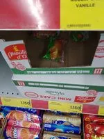 Mängden socker i mini cake saveur vanille