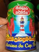 Mängden socker i Harissa du cap bon