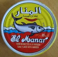 Mängden socker i Thon en miettes a la harissa