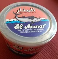 Mängden socker i Thon entier à l'huile d'olive vierge