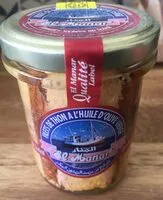 Mängden socker i Filets de thon a l'huile d'olive vierge