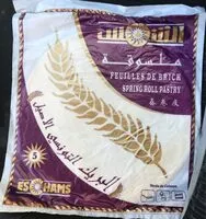 Mängden socker i Feuille de brick