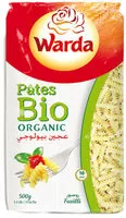 Mängden socker i Pâtes bio organic