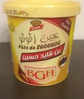 Mängden socker i Pâte de ZGOUGOU