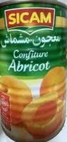 Mängden socker i Confiture d’abricot