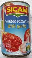 Mängden socker i Tomate Pelée à L'ail