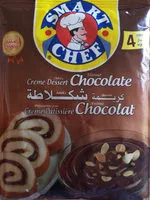 Mängden socker i Crème Patissière Chocolat Smart Chef 40G