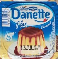 Mängden socker i Danette Flan