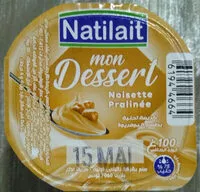 Mängden socker i mon dessert noisette pralinée
